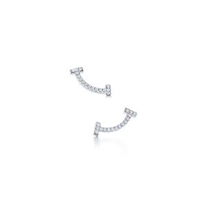 Tiffany & Co. Silver Smile Earrings